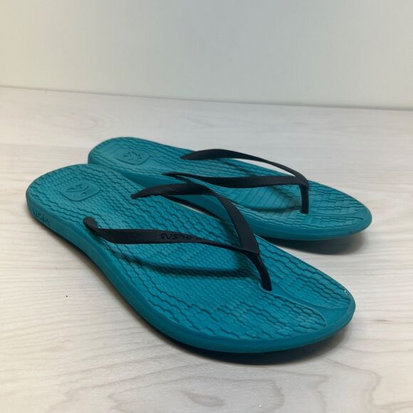 Cushe Womens Size 41 Blue US 10 Thong Flip Flop Sandals - Picture 1 of 9